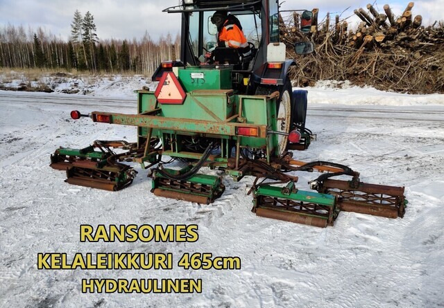 Ransomes kelaleikkuri 465cm hydraulinen, katso video - Kladivkový mulčovač: obrázok 1 Ransomes kelaleikkuri 465cm hydraulinen, katso video - Kladivkový mulčovač: obrázok 1