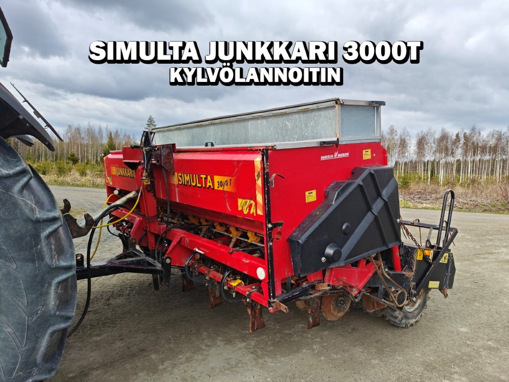 Simulta-Junkkari 3000T - takapyöräkone - kiekkovantaat takana - Modulárny sejací stroj: obrázok 1 Simulta-Junkkari 3000T - takapyöräkone - kiekkovantaat takana - Modulárny sejací stroj: obrázok 1