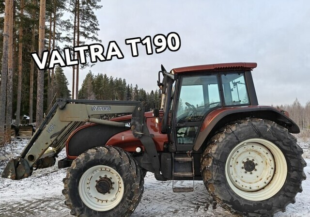 Valtra T190 HiTech etukuormaajalla - Traktor: obrázok 1 Valtra T190 HiTech etukuormaajalla - Traktor: obrázok 1
