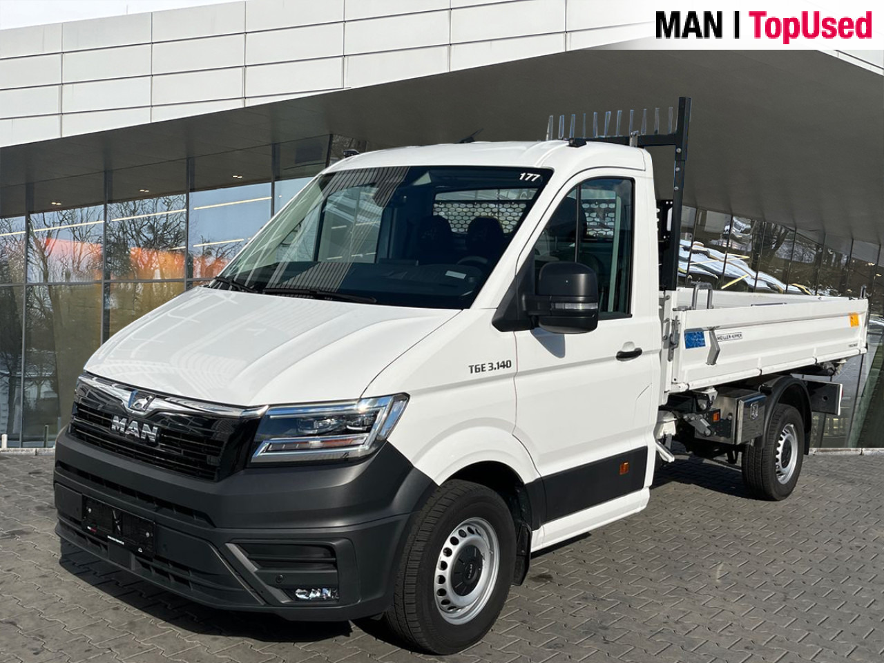 MAN TGE 3.140 4X2F SB kipper 3S Meiller Klima AHK ZV - Furgon: obrázok 1 MAN TGE 3.140 4X2F SB kipper 3S Meiller Klima AHK ZV - Furgon: obrázok 1