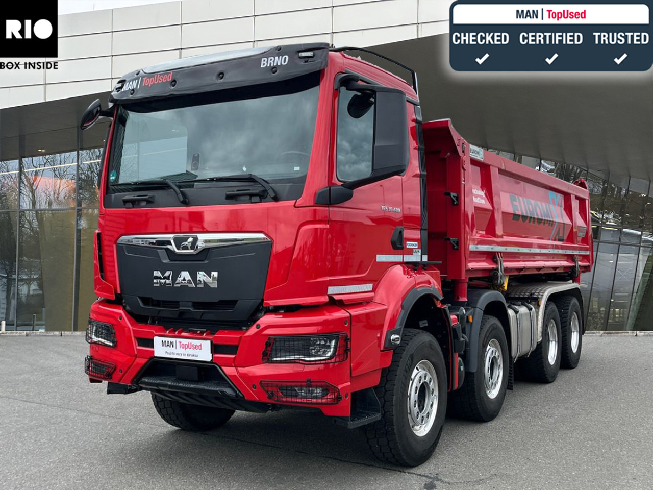 MAN TGS 35.480 8x4 BB CH WARRANTY 4/2027 Euro6 Klima - Sklápač: obrázok 1 MAN TGS 35.480 8x4 BB CH WARRANTY 4/2027 Euro6 Klima - Sklápač: obrázok 1