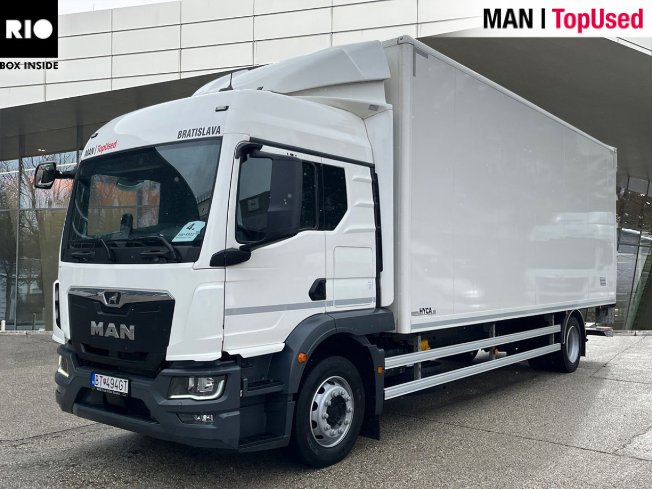 MAN TGM 18.290 4x2 BL CH Euro6 Klima AHK Luftfeder ZV - Skříňový nákladní auto: obrázok 1 MAN TGM 18.290 4x2 BL CH Euro6 Klima AHK Luftfeder ZV - Skříňový nákladní auto: obrázok 1
