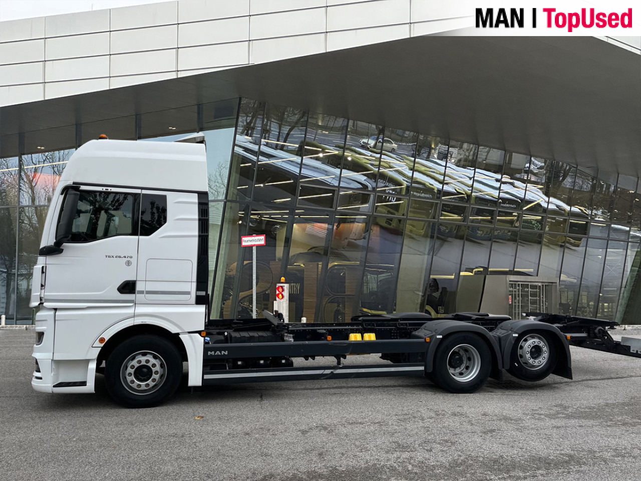 MAN TGX 26.470 6x2-2 LL CH Retarder Klima AHK ZV - Kontejnérový podvozek/ Výměnná nástavba: obrázok 2 MAN TGX 26.470 6x2-2 LL CH Retarder Klima AHK ZV - Kontejnérový podvozek/ Výměnná nástavba: obrázok 2