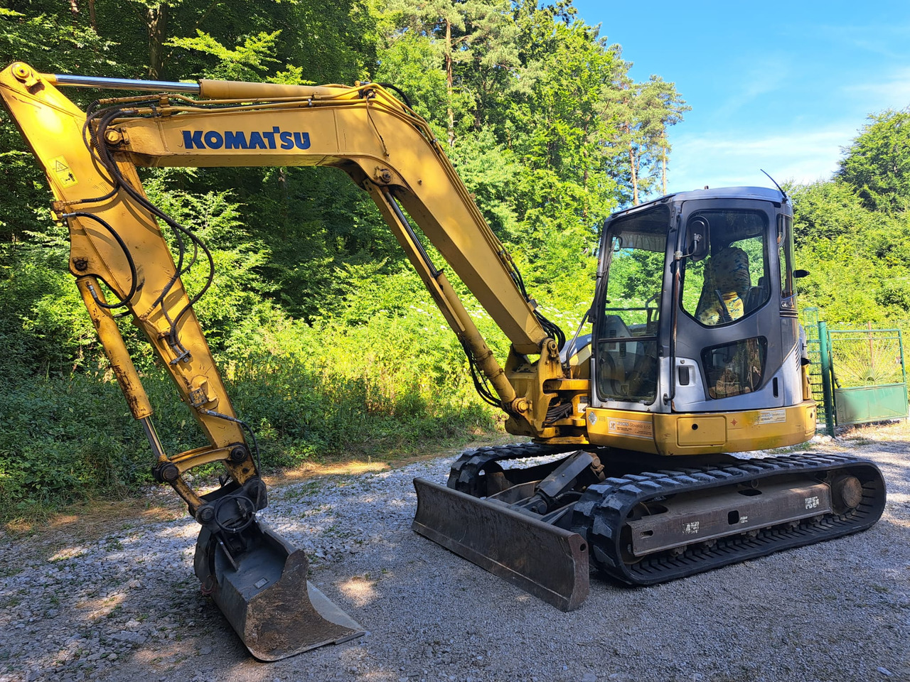 KOMATSU PC 78 new tracks - Pásové rýpadlo: obrázok 5 KOMATSU PC 78 new tracks - Pásové rýpadlo: obrázok 5