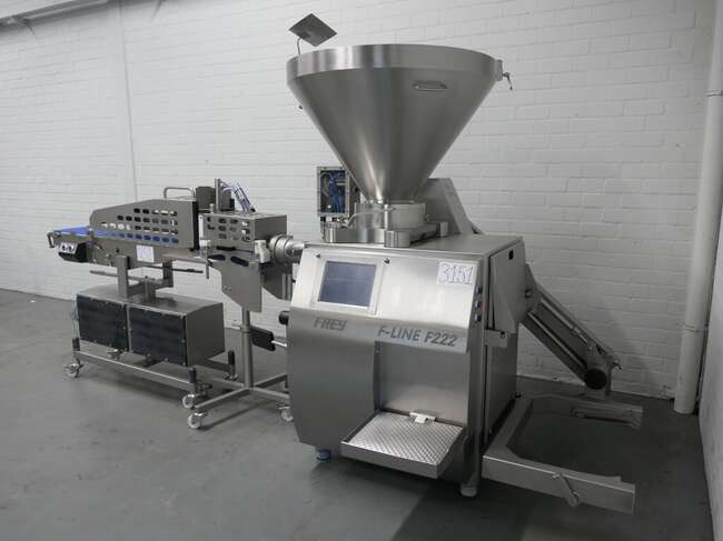 Frey grinded meat / burger line F-222 - Potravinársky stroj: obrázok 2 Frey grinded meat / burger line F-222 - Potravinársky stroj: obrázok 2