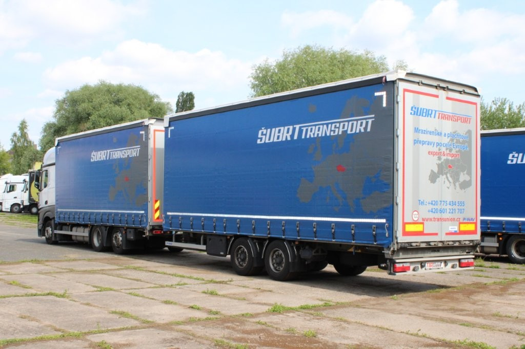 Mercedes-Benz Actros 2542 NAVIGACE + PANAV TVK 18 M (8,20m x 2,4 - Plachtové nákladné vozidlo, Plachtový príves: obrázok 5 Mercedes-Benz Actros 2542 NAVIGACE + PANAV TVK 18 M (8,20m x 2,4 - Plachtové nákladné vozidlo, Plachtový príves: obrázok 5