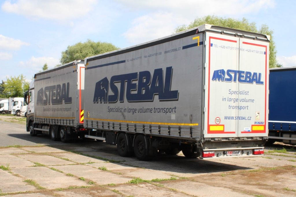 Mercedes-Benz Actros 2542 NAVIGACE + PANAV TVK 18 M (8,20m x 2,4 - Plachtové nákladné vozidlo, Plachtový príves: obrázok 3 Mercedes-Benz Actros 2542 NAVIGACE + PANAV TVK 18 M (8,20m x 2,4 - Plachtové nákladné vozidlo, Plachtový príves: obrázok 3