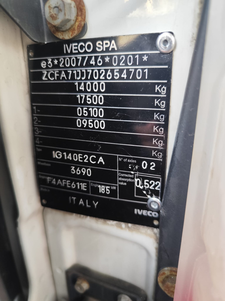 IVECO EUROCARGO 140-250 - Auto s hydraulickou rukou: obrázok 2 IVECO EUROCARGO 140-250 - Auto s hydraulickou rukou: obrázok 2