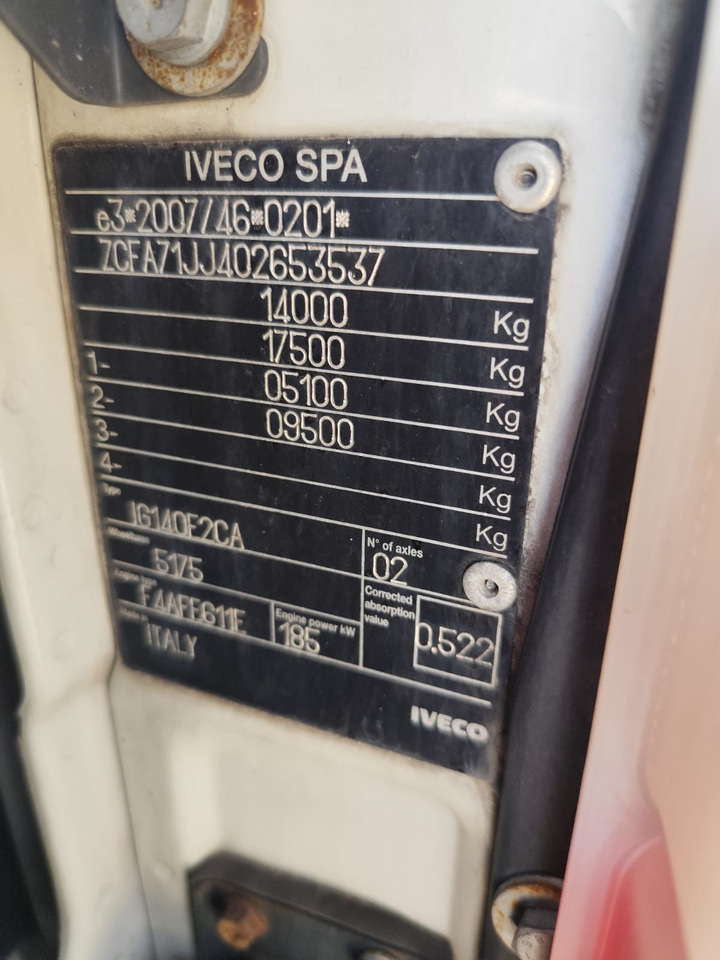 IVECO EUROCARGO 140-250 - Sklápač, Auto s hydraulickou rukou: obrázok 5 IVECO EUROCARGO 140-250 - Sklápač, Auto s hydraulickou rukou: obrázok 5