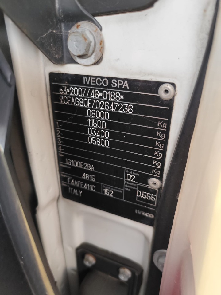 IVECO EUROCARGO 80-210 - Auto s hydraulickou rukou, Sklápač: obrázok 2 IVECO EUROCARGO 80-210 - Auto s hydraulickou rukou, Sklápač: obrázok 2