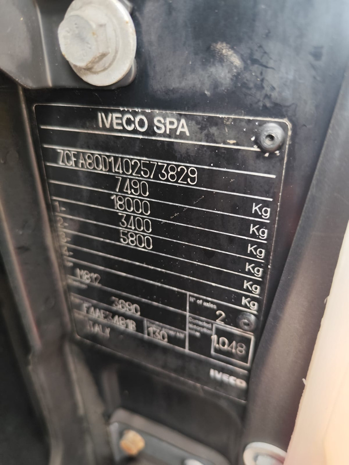 IVECO EUROCARGO 80E18 - Auto s hydraulickou rukou, Sklápač: obrázok 5 IVECO EUROCARGO 80E18 - Auto s hydraulickou rukou, Sklápač: obrázok 5