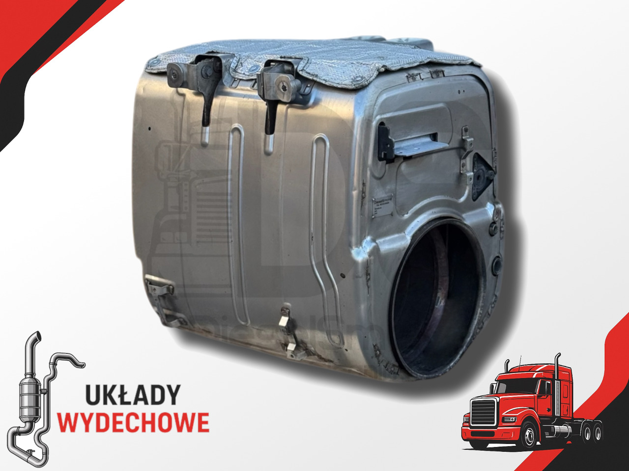DAF XF 106 lift Catalyst SCR DOC XF - Katalyzátor: obrázok 1 DAF XF 106 lift Catalyst SCR DOC XF - Katalyzátor: obrázok 1