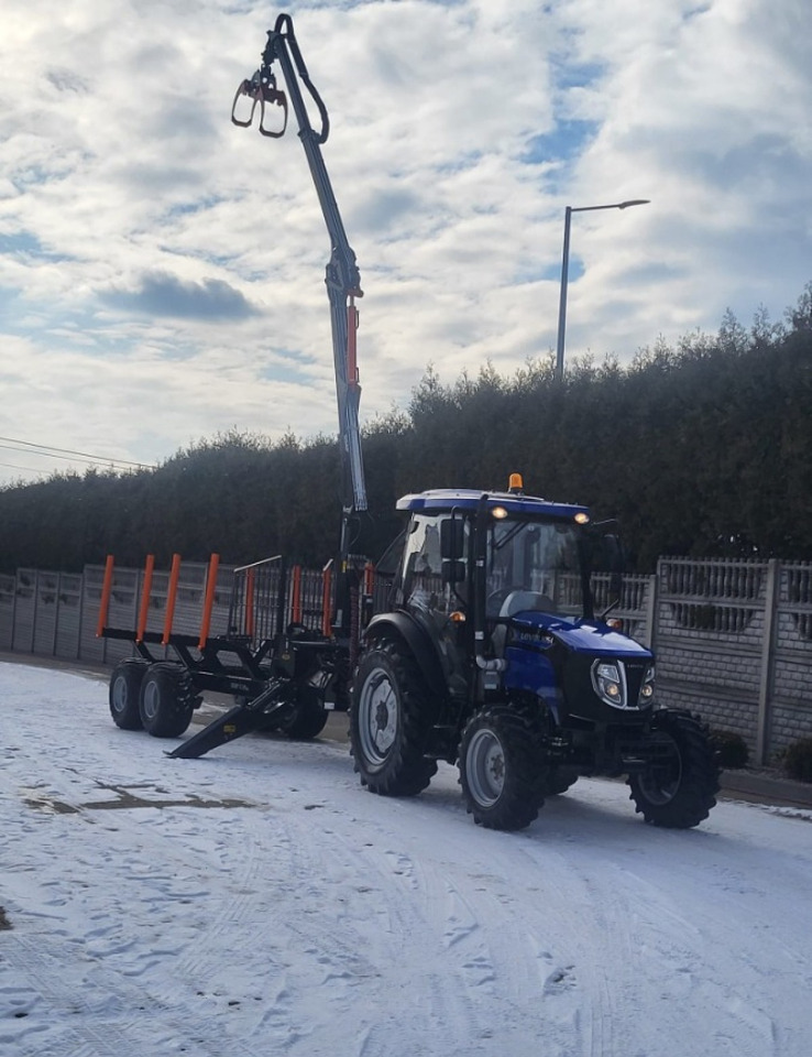 Nový Traktor LOVOL M754 + Przyczepa BMF 8T2Pro: obrázok 6