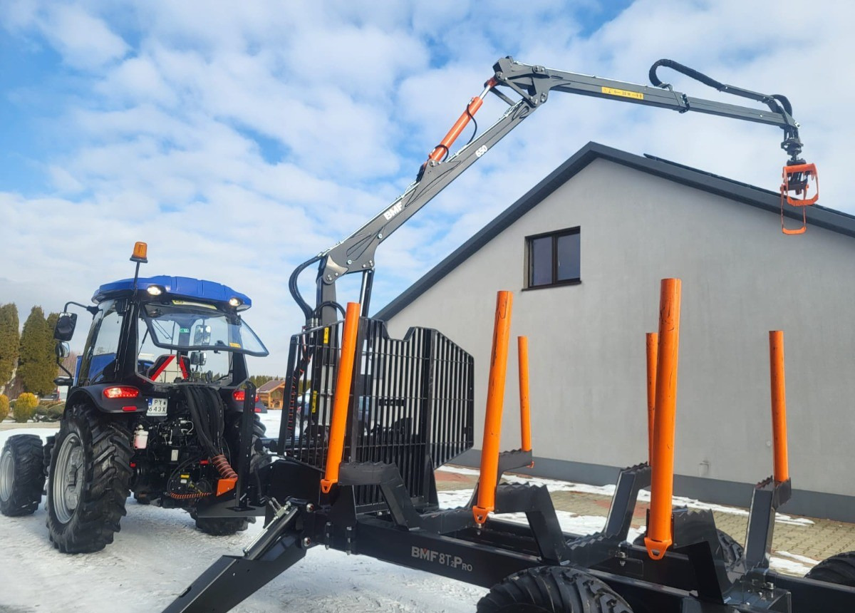 Nový Traktor LOVOL M754 + Przyczepa BMF 8T2Pro: obrázok 14