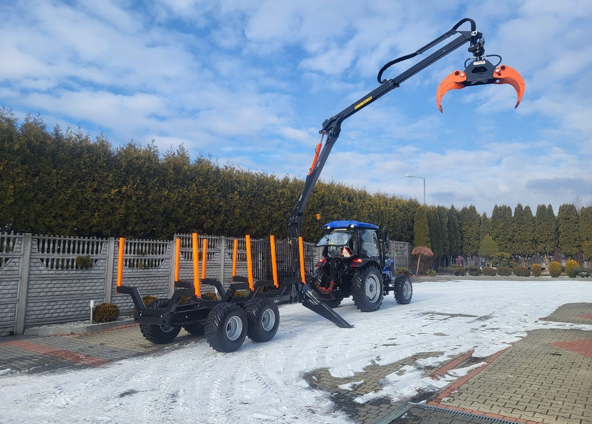 Nový Traktor LOVOL M754 + Przyczepa BMF 8T2Pro: obrázok 10