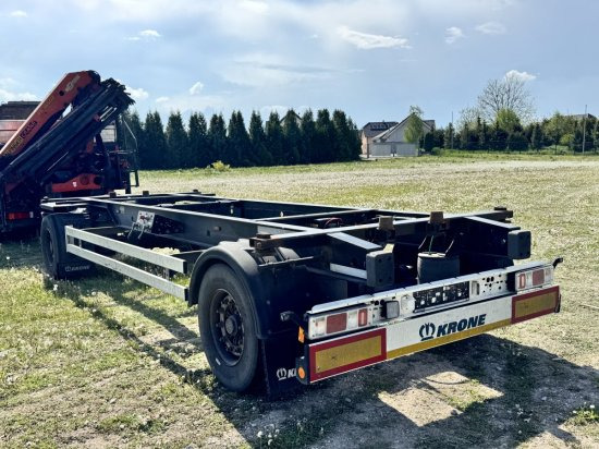 Príves preprava kontajnerov/ Výmenná nadstavba Krone Maxi Lafette DB07CLNF AZ: obrázok 8 Príves preprava kontajnerov/ Výmenná nadstavba Krone Maxi Lafette DB07CLNF AZ: obrázok 8