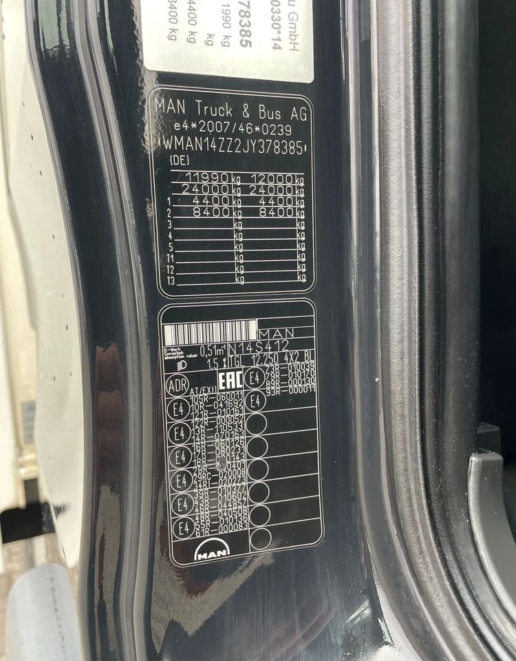 Skříňový nákladní auto MAN TGL 12.250, KONTENER 7,3m ( 18 europalet ): obrázok 10