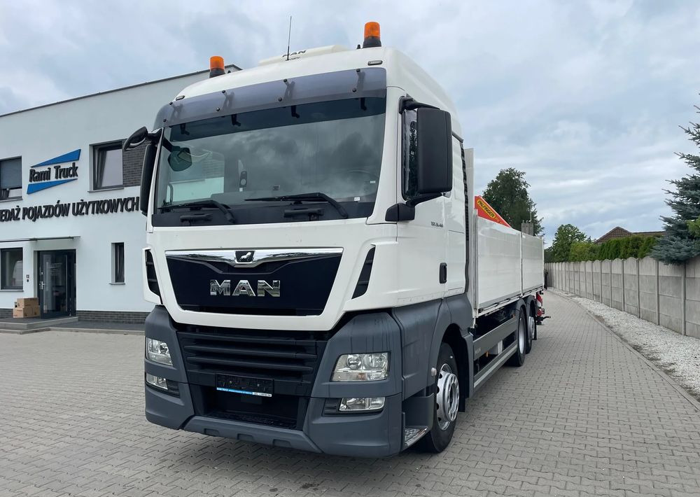 MAN TGX 26.460 HDS, PALFINGER PK 180002-EH, PILOT! - Valníkový/ Plošinový nákladný automobil, Auto s hydraulickou rukou: obrázok 1 MAN TGX 26.460 HDS, PALFINGER PK 180002-EH, PILOT! - Valníkový/ Plošinový nákladný automobil, Auto s hydraulickou rukou: obrázok 1