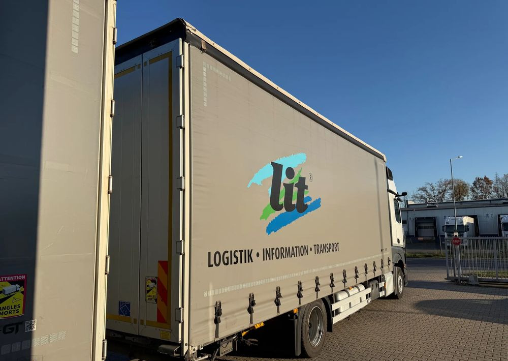 Mercedes-Benz ACTROS 1845 Zestaw przestrzenny przejazdowy120m3 - Plachtové nákladné vozidlo: obrázok 5 Mercedes-Benz ACTROS 1845 Zestaw przestrzenny przejazdowy120m3 - Plachtové nákladné vozidlo: obrázok 5