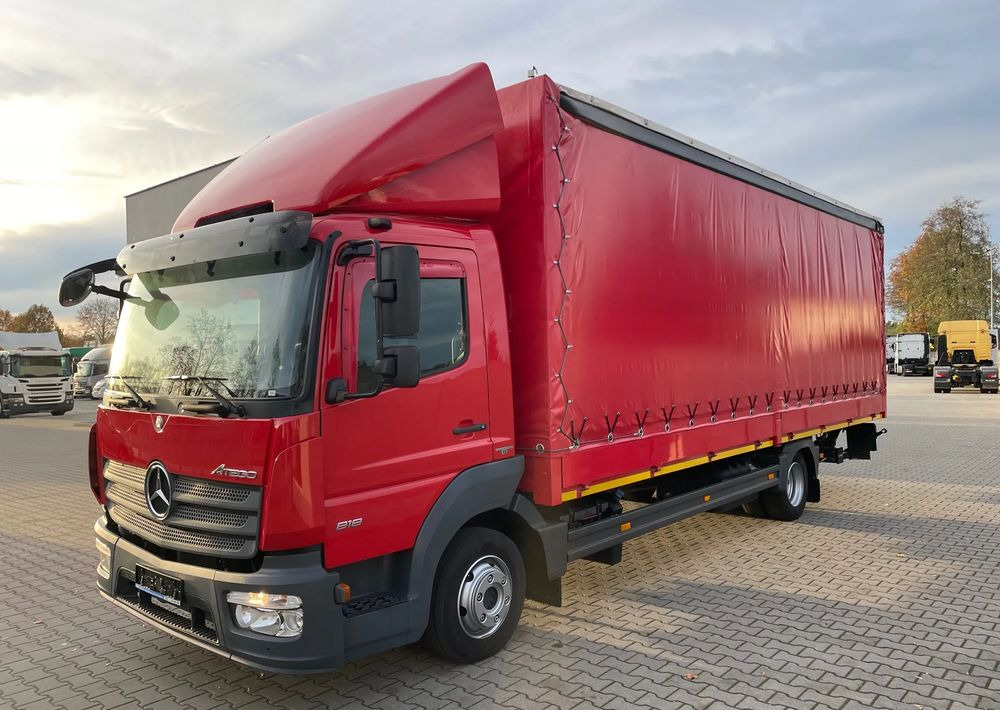 Mercedes-Benz ATEGO 818, Klima, webasto, 17 euro palet! - Plachtové nákladné vozidlo: obrázok 2 Mercedes-Benz ATEGO 818, Klima, webasto, 17 euro palet! - Plachtové nákladné vozidlo: obrázok 2