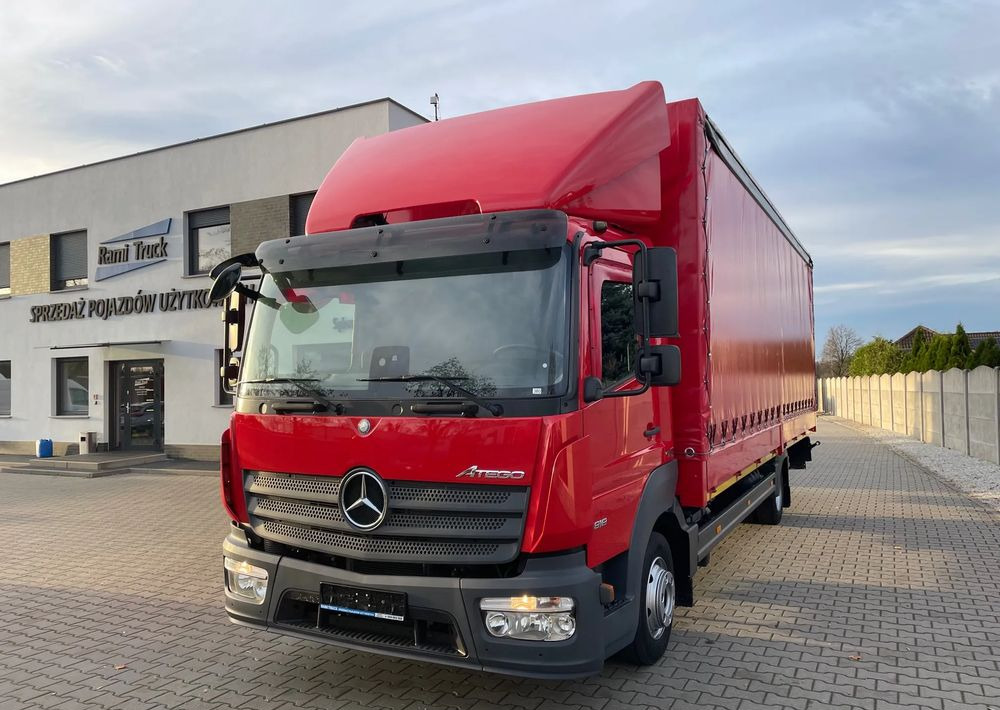 Mercedes-Benz ATEGO 818, Klima, webasto, 17 euro palet! - Plachtové nákladné vozidlo: obrázok 1 Mercedes-Benz ATEGO 818, Klima, webasto, 17 euro palet! - Plachtové nákladné vozidlo: obrázok 1