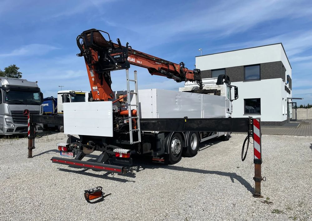 Mercedes-Benz Arocs 2545, HDS ATLAS 186.3 - PILOT - Valníkový/ Plošinový nákladný automobil, Auto s hydraulickou rukou: obrázok 5 Mercedes-Benz Arocs 2545, HDS ATLAS 186.3 - PILOT - Valníkový/ Plošinový nákladný automobil, Auto s hydraulickou rukou: obrázok 5