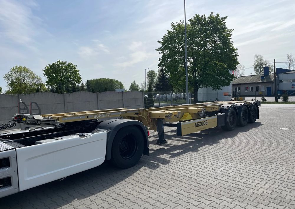 Schmitz Cargobull SCB S3D/ Podkontnerowa / 20,30,40,45 - Náves preprava kontajnerov/ Výmenná nadstavba: obrázok 1 Schmitz Cargobull SCB S3D/ Podkontnerowa / 20,30,40,45 - Náves preprava kontajnerov/ Výmenná nadstavba: obrázok 1