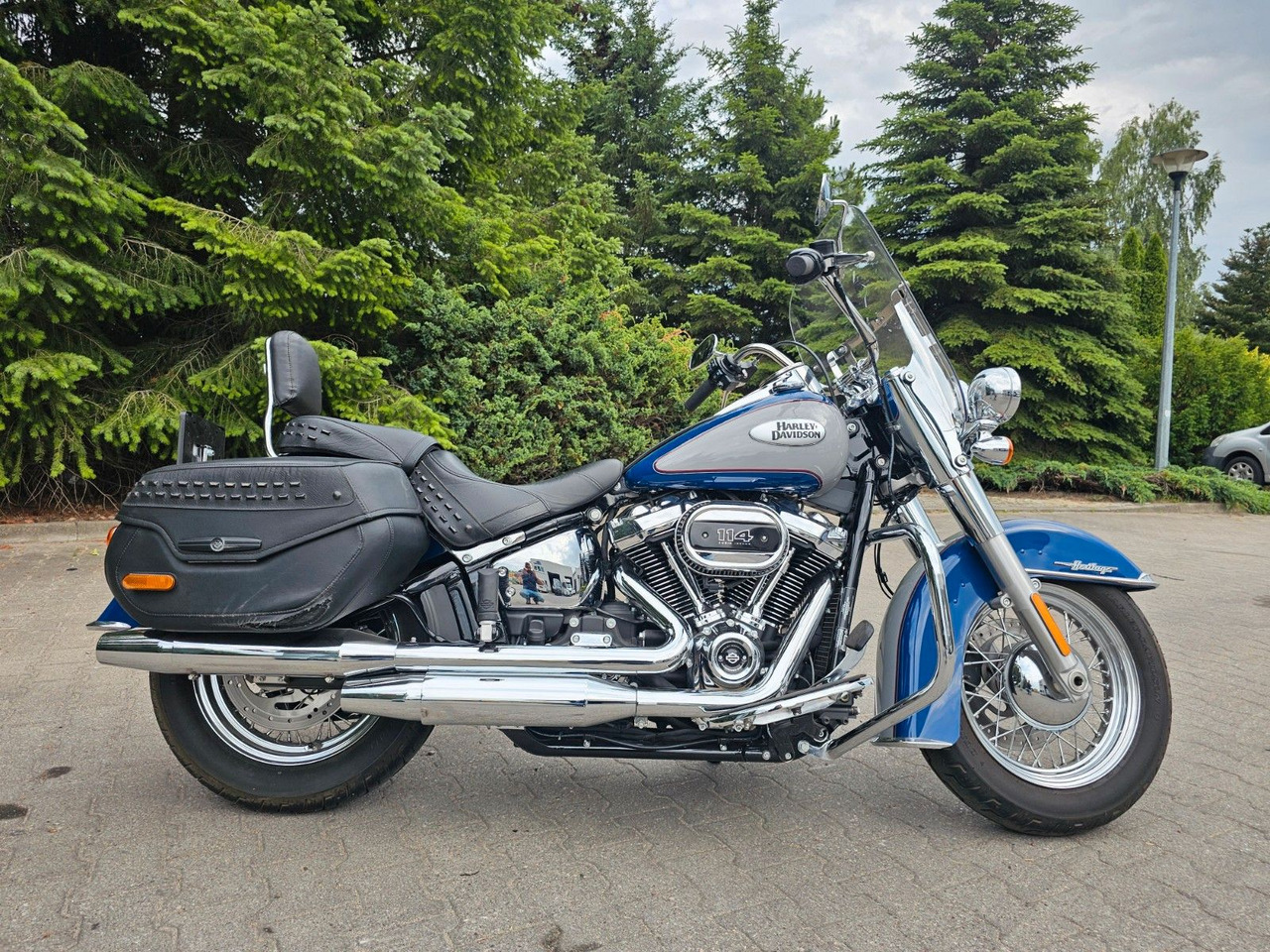 Harley-Davidson SOFTAIL Heritage Classic 114 nur 600km! Gepflegt - Motocykel: obrázok 5 Harley-Davidson SOFTAIL Heritage Classic 114 nur 600km! Gepflegt - Motocykel: obrázok 5
