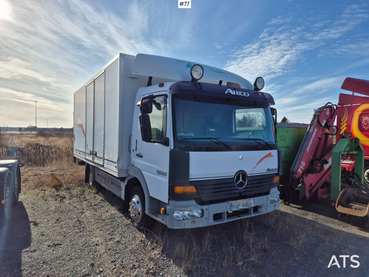 Mercedes-Benz Atego - Skříňový nákladní auto: obrázok 4 Mercedes-Benz Atego - Skříňový nákladní auto: obrázok 4