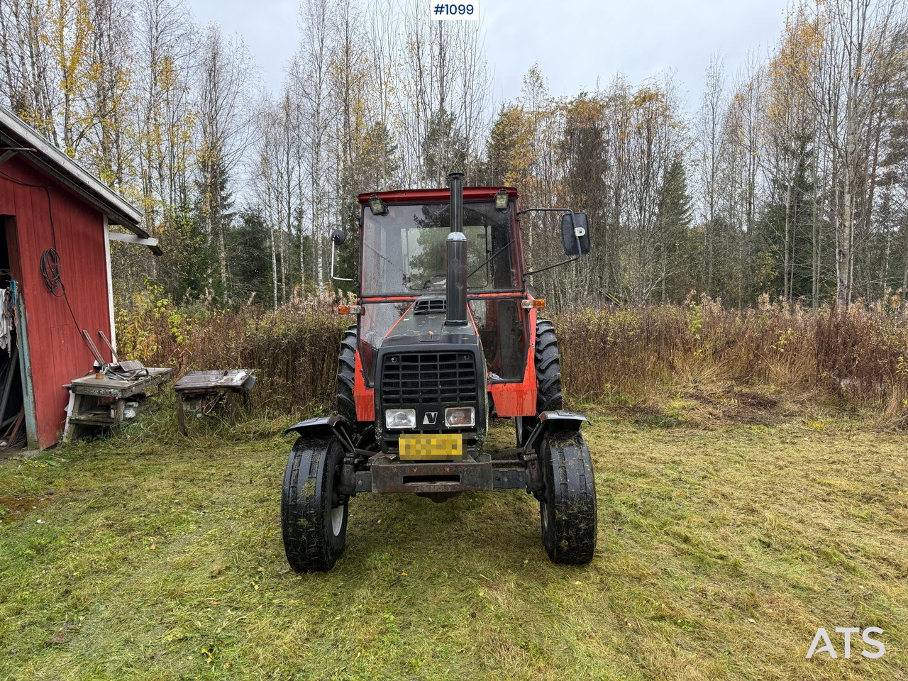 Valmet 505 Tractor and forestry trailer - Traktor, Vyvážací príves: obrázok 4 Valmet 505 Tractor and forestry trailer - Traktor, Vyvážací príves: obrázok 4