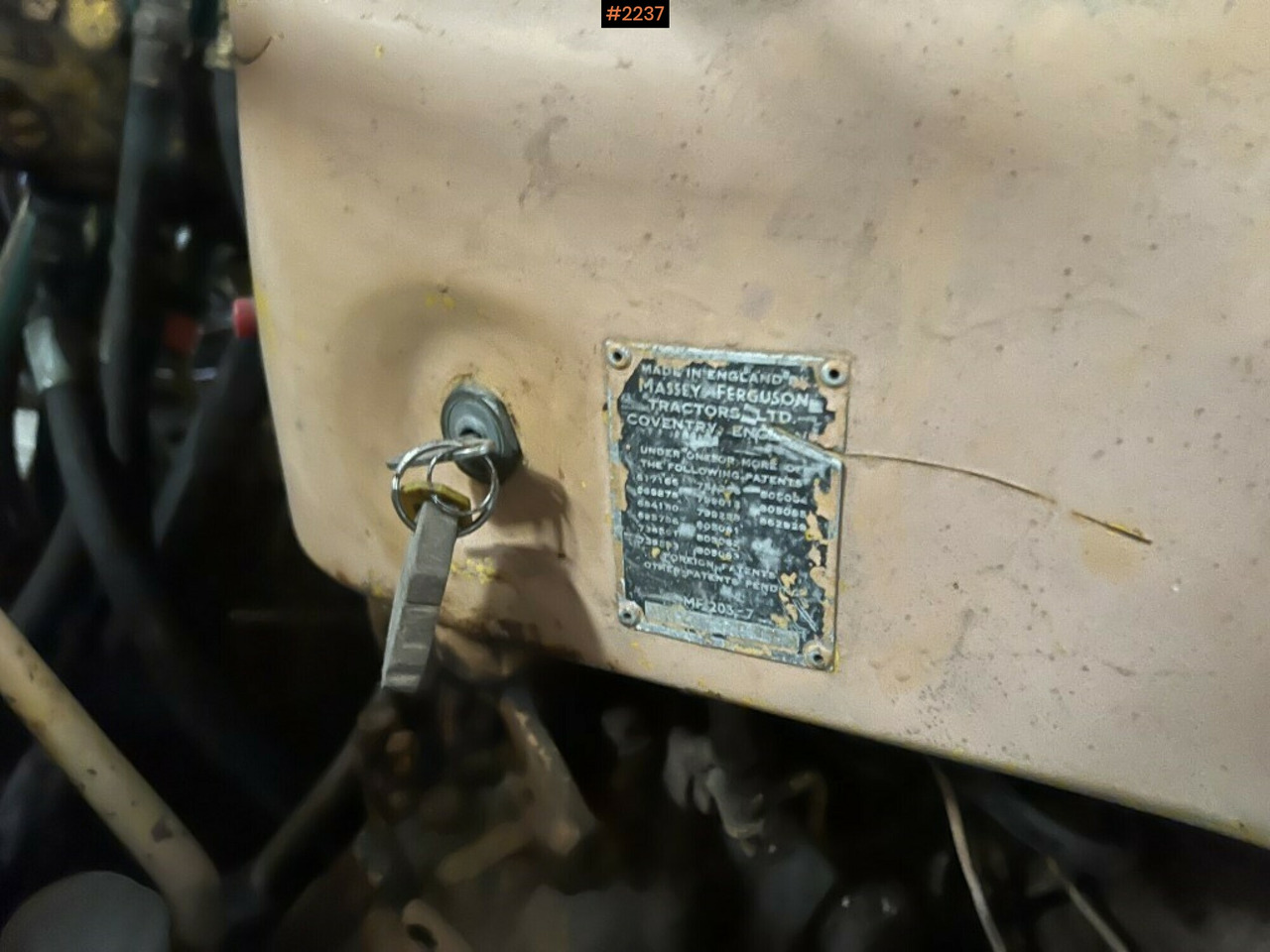 Rýpadlo-nakladač Backhoe loader- MASSEY-FERGUSON 203: obrázok 18