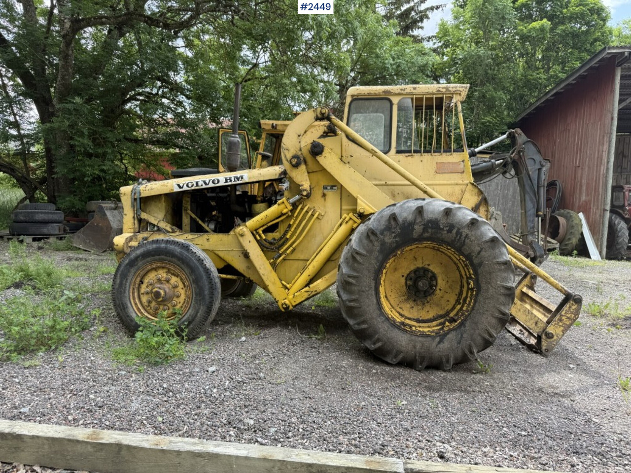 Backhoe loader Volvo BM LM 218 Repair item - Traktor: obrázok 2 Backhoe loader Volvo BM LM 218 Repair item - Traktor: obrázok 2