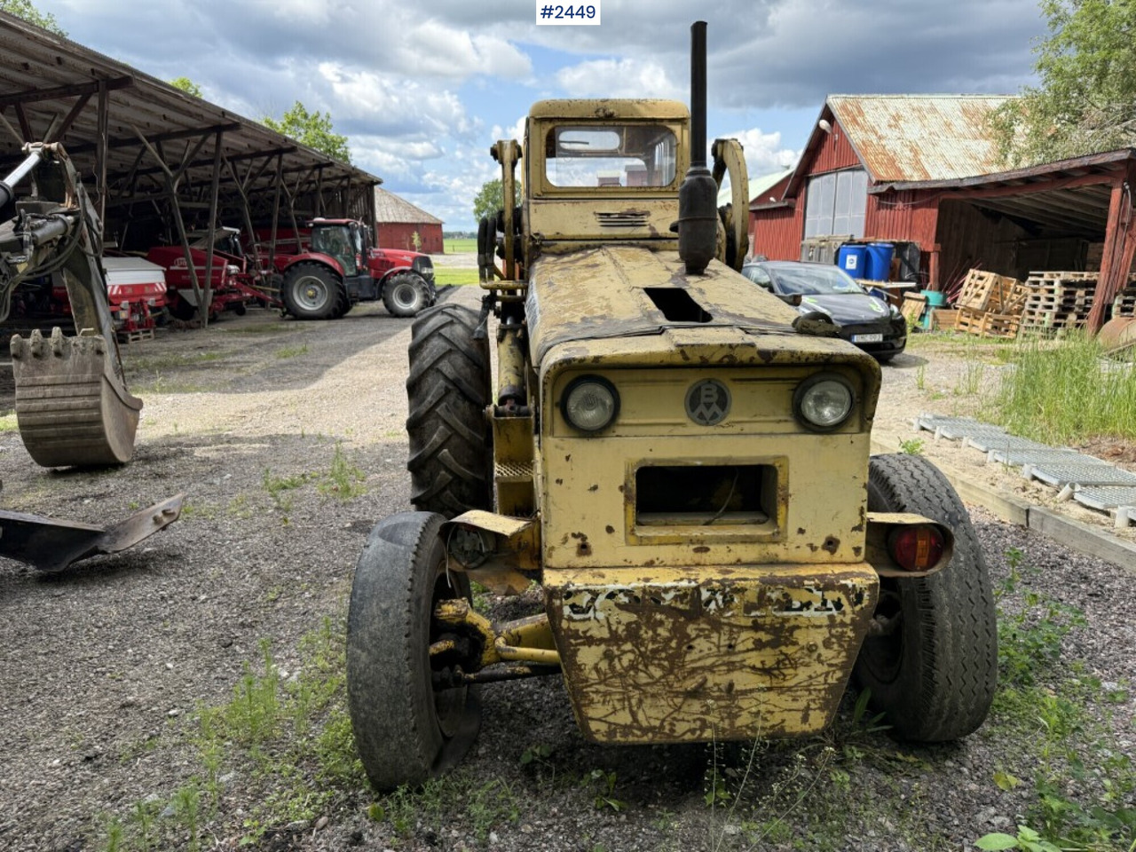 Backhoe loader Volvo BM LM 218 Repair item - Traktor: obrázok 4 Backhoe loader Volvo BM LM 218 Repair item - Traktor: obrázok 4