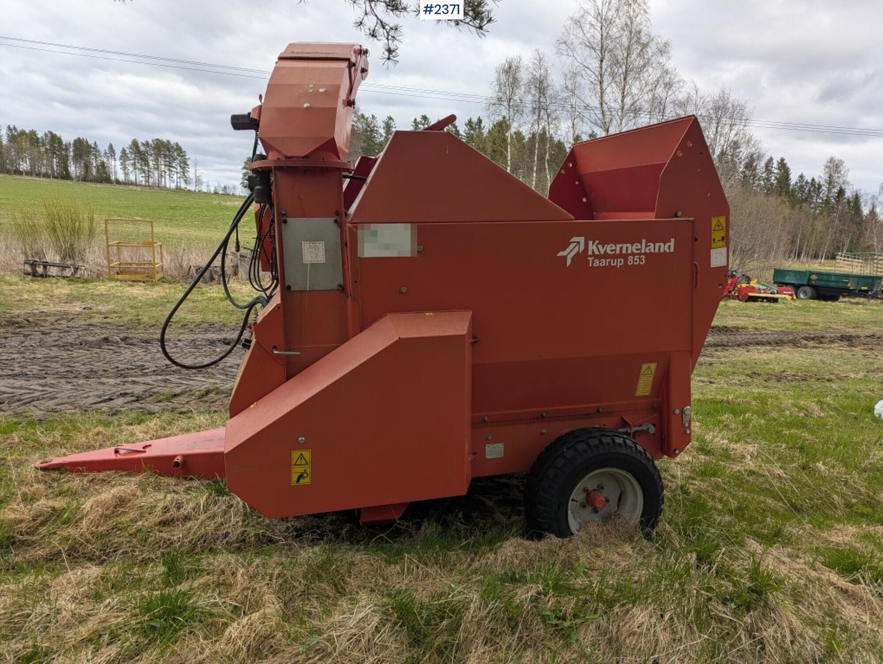 Bale cutter / Feed shredder Kverneland Taarup 853 - Stroje na zber krmovín: obrázok 3 Bale cutter / Feed shredder Kverneland Taarup 853 - Stroje na zber krmovín: obrázok 3