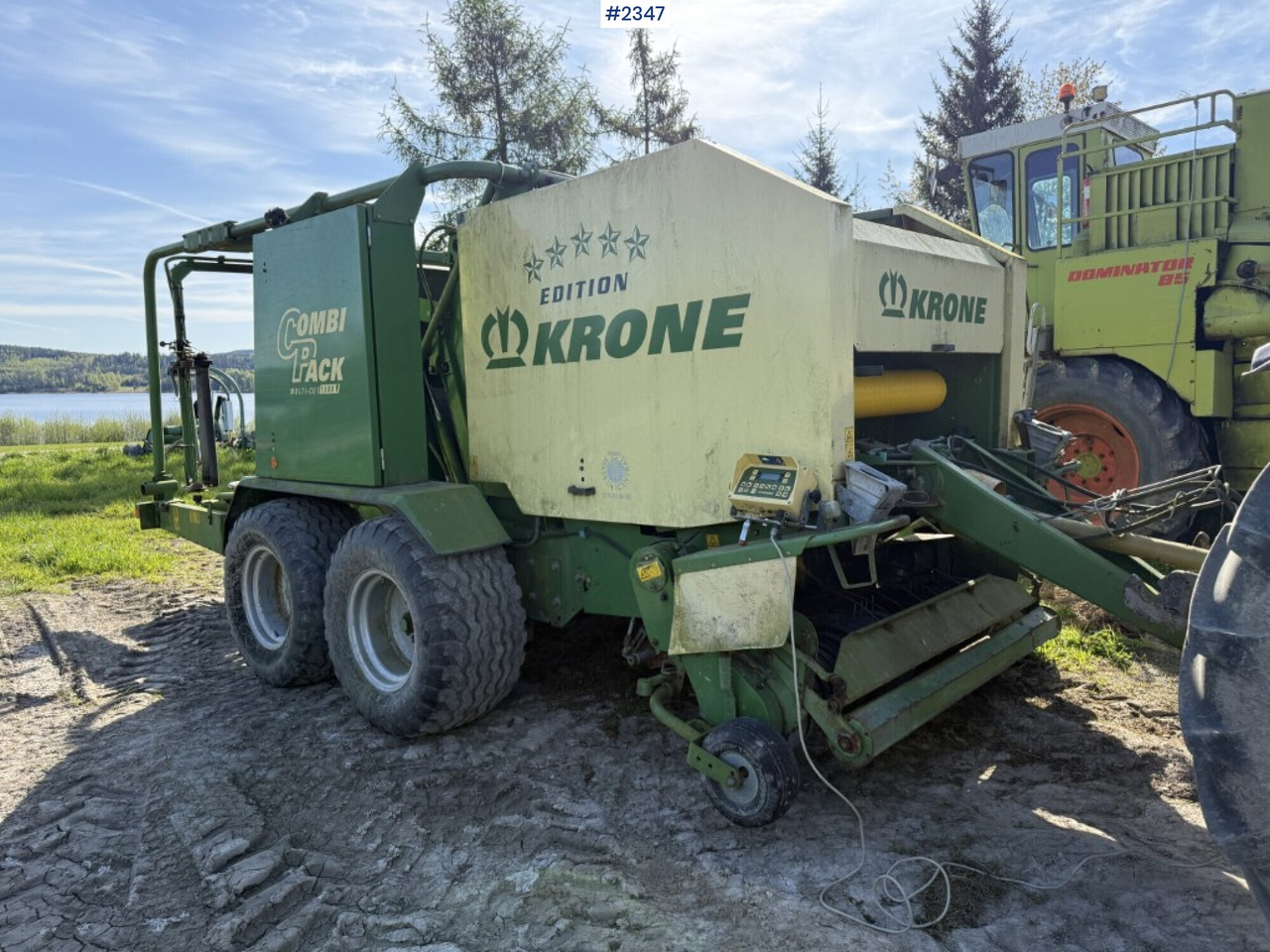Baler Krone Combi pack Multi-Cut 1500 - Stroje na zber krmovín: obrázok 2 Baler Krone Combi pack Multi-Cut 1500 - Stroje na zber krmovín: obrázok 2
