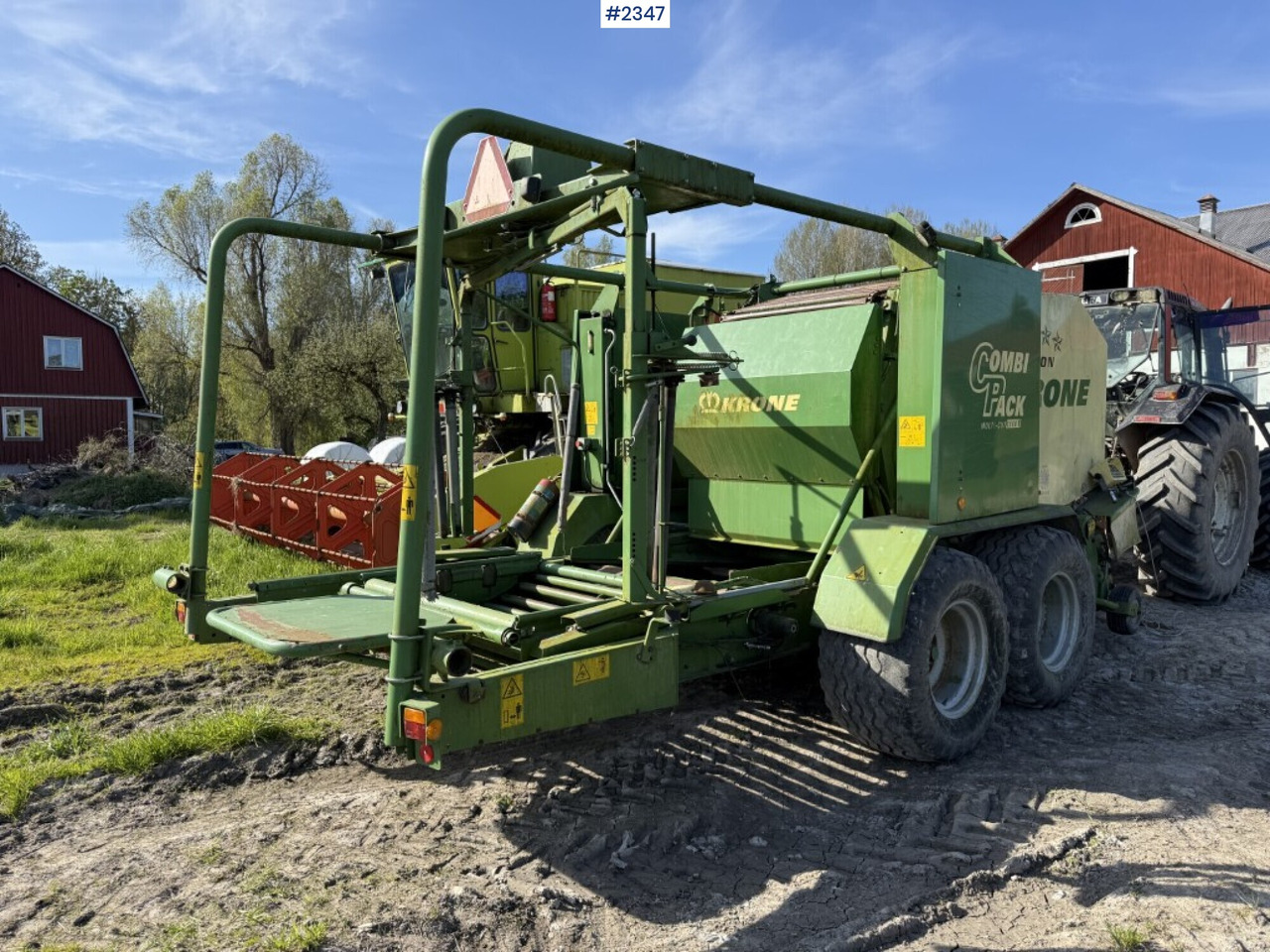 Baler Krone Combi pack Multi-Cut 1500 - Stroje na zber krmovín: obrázok 4 Baler Krone Combi pack Multi-Cut 1500 - Stroje na zber krmovín: obrázok 4