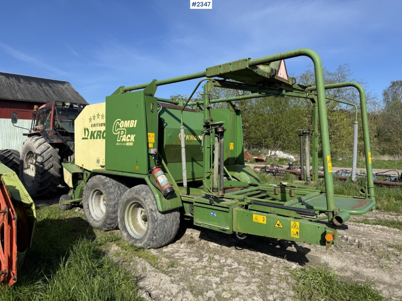 Baler Krone Combi pack Multi-Cut 1500 - Stroje na zber krmovín: obrázok 3 Baler Krone Combi pack Multi-Cut 1500 - Stroje na zber krmovín: obrázok 3