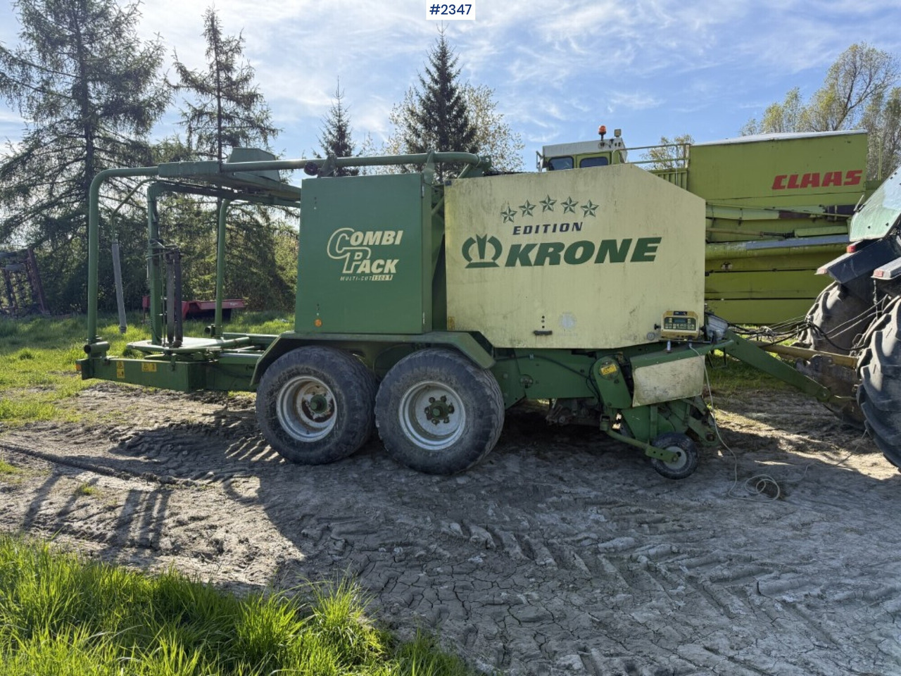 Baler Krone Combi pack Multi-Cut 1500 - Stroje na zber krmovín: obrázok 5 Baler Krone Combi pack Multi-Cut 1500 - Stroje na zber krmovín: obrázok 5