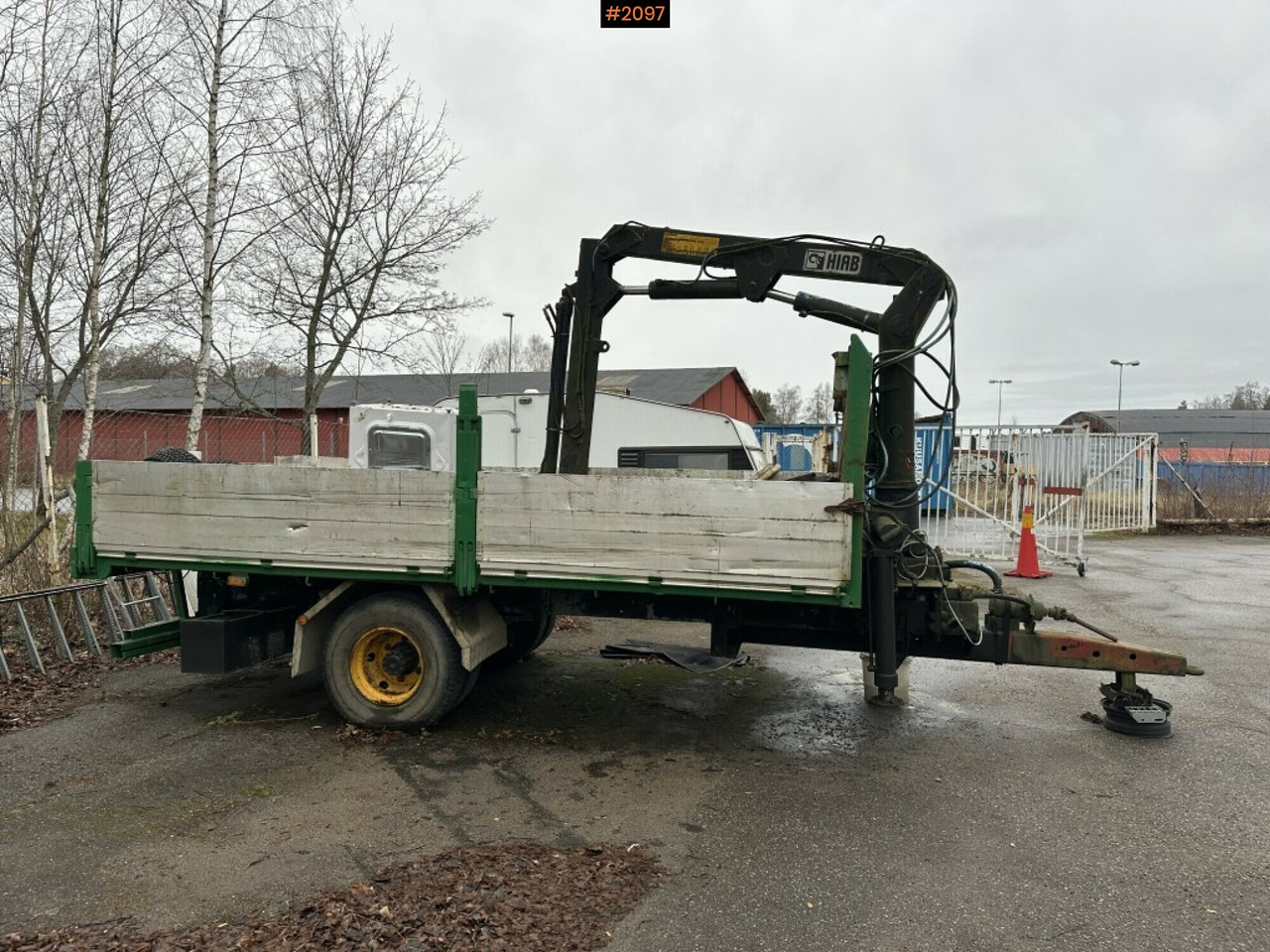 Crane Trailer, Hiab 445AW - Plošinový/ Valníkový príves: obrázok 5 Crane Trailer, Hiab 445AW - Plošinový/ Valníkový príves: obrázok 5