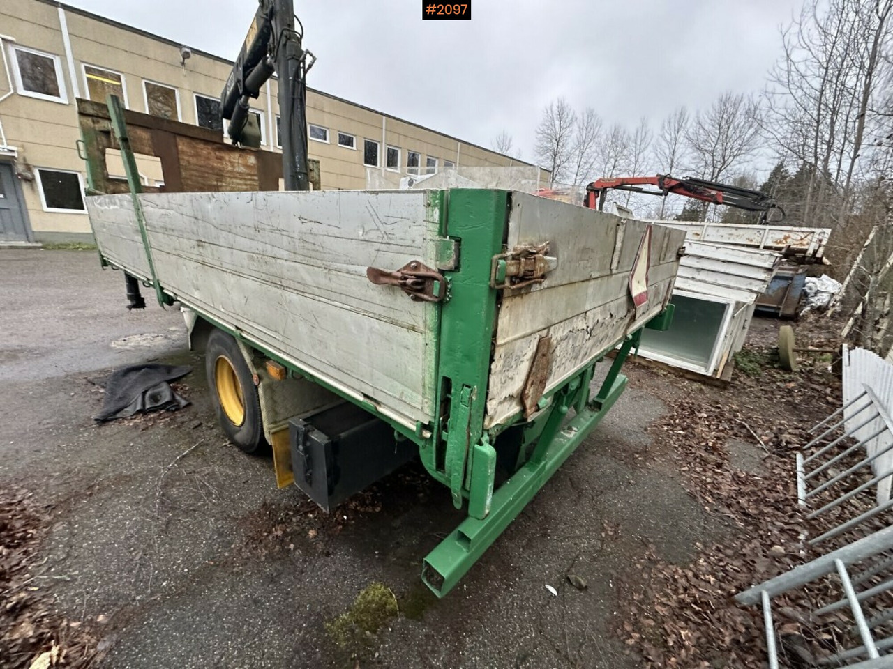 Crane Trailer, Hiab 445AW - Plošinový/ Valníkový príves: obrázok 3 Crane Trailer, Hiab 445AW - Plošinový/ Valníkový príves: obrázok 3