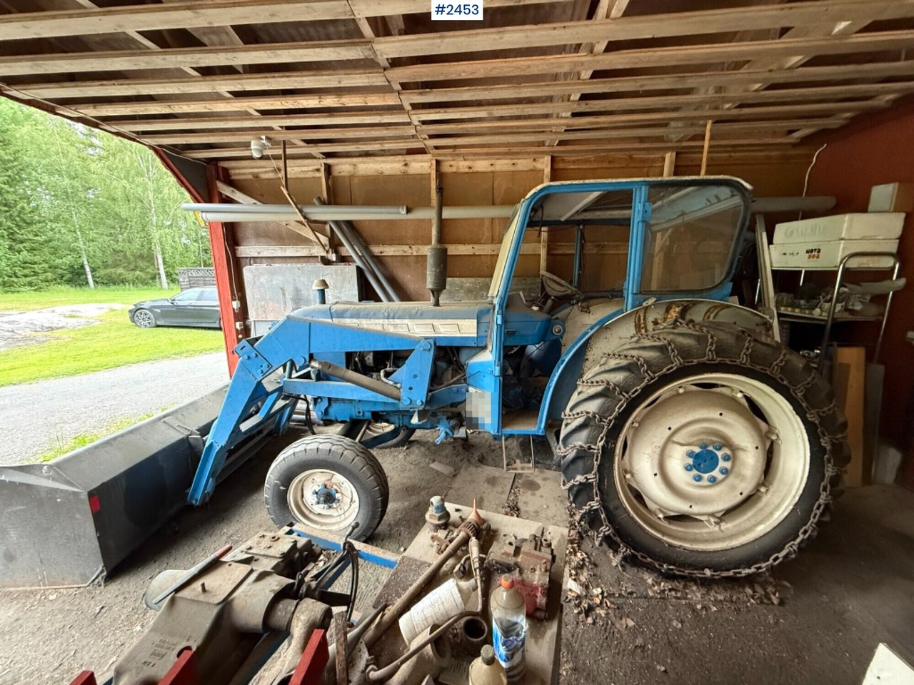 Ford Super Major 5000 with front loader Rep. object - Traktor: obrázok 1 Ford Super Major 5000 with front loader Rep. object - Traktor: obrázok 1