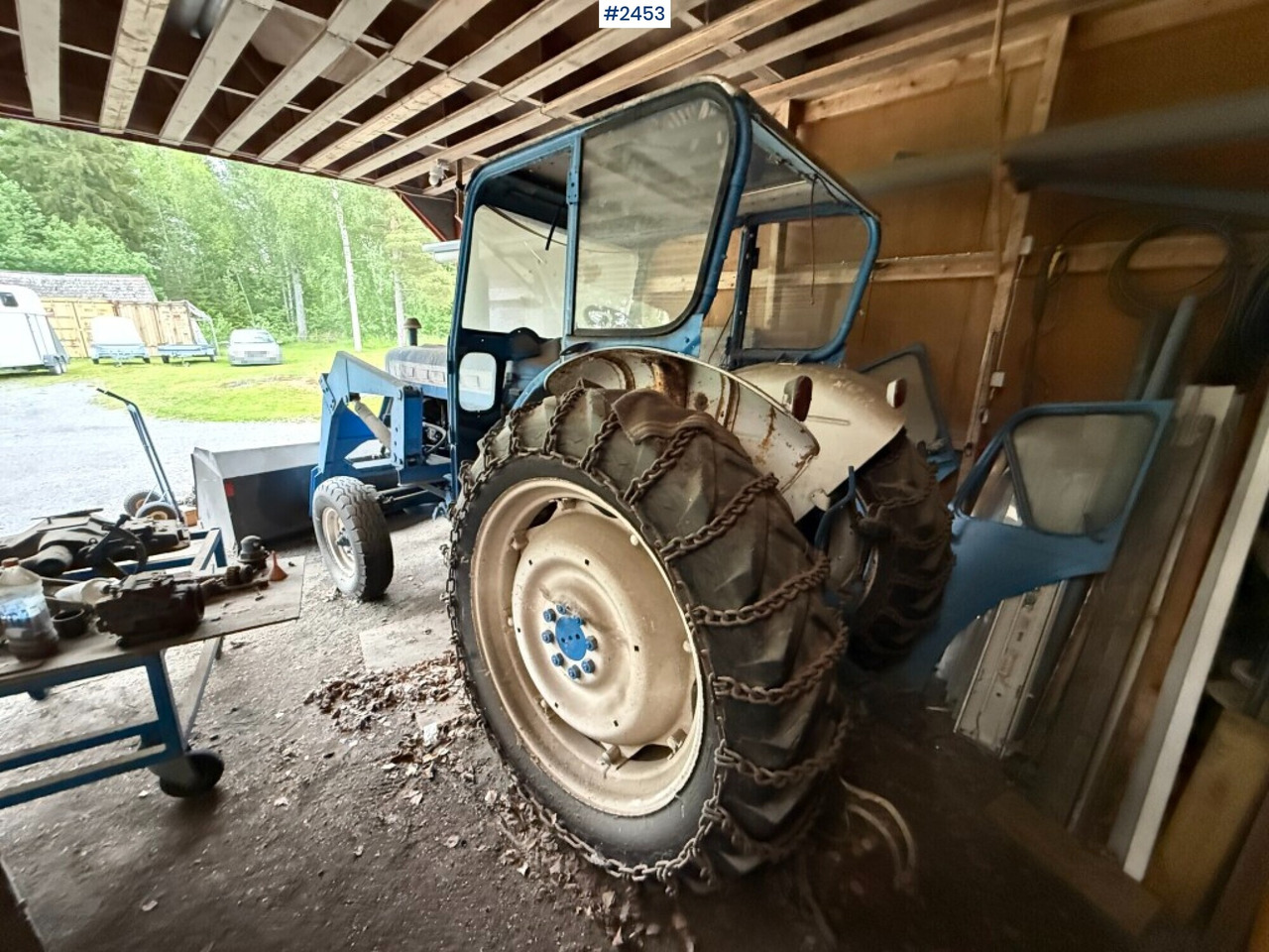 Ford Super Major 5000 with front loader Rep. object - Traktor: obrázok 3 Ford Super Major 5000 with front loader Rep. object - Traktor: obrázok 3