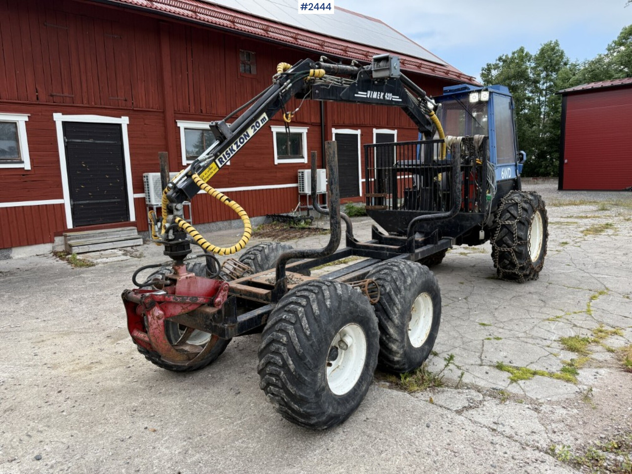 Forwarder Vimek 606 TT 6WD - Vyvážečka: obrázok 5 Forwarder Vimek 606 TT 6WD - Vyvážečka: obrázok 5