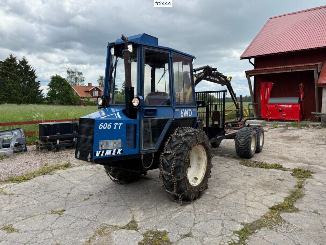 Forwarder Vimek 606 TT 6WD - Vyvážečka: obrázok 1 Forwarder Vimek 606 TT 6WD - Vyvážečka: obrázok 1