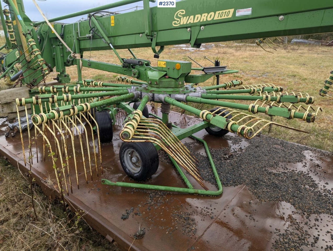 Rotary Rake Krone Swadro 1010 - Stroje na zber krmovín: obrázok 5 Rotary Rake Krone Swadro 1010 - Stroje na zber krmovín: obrázok 5