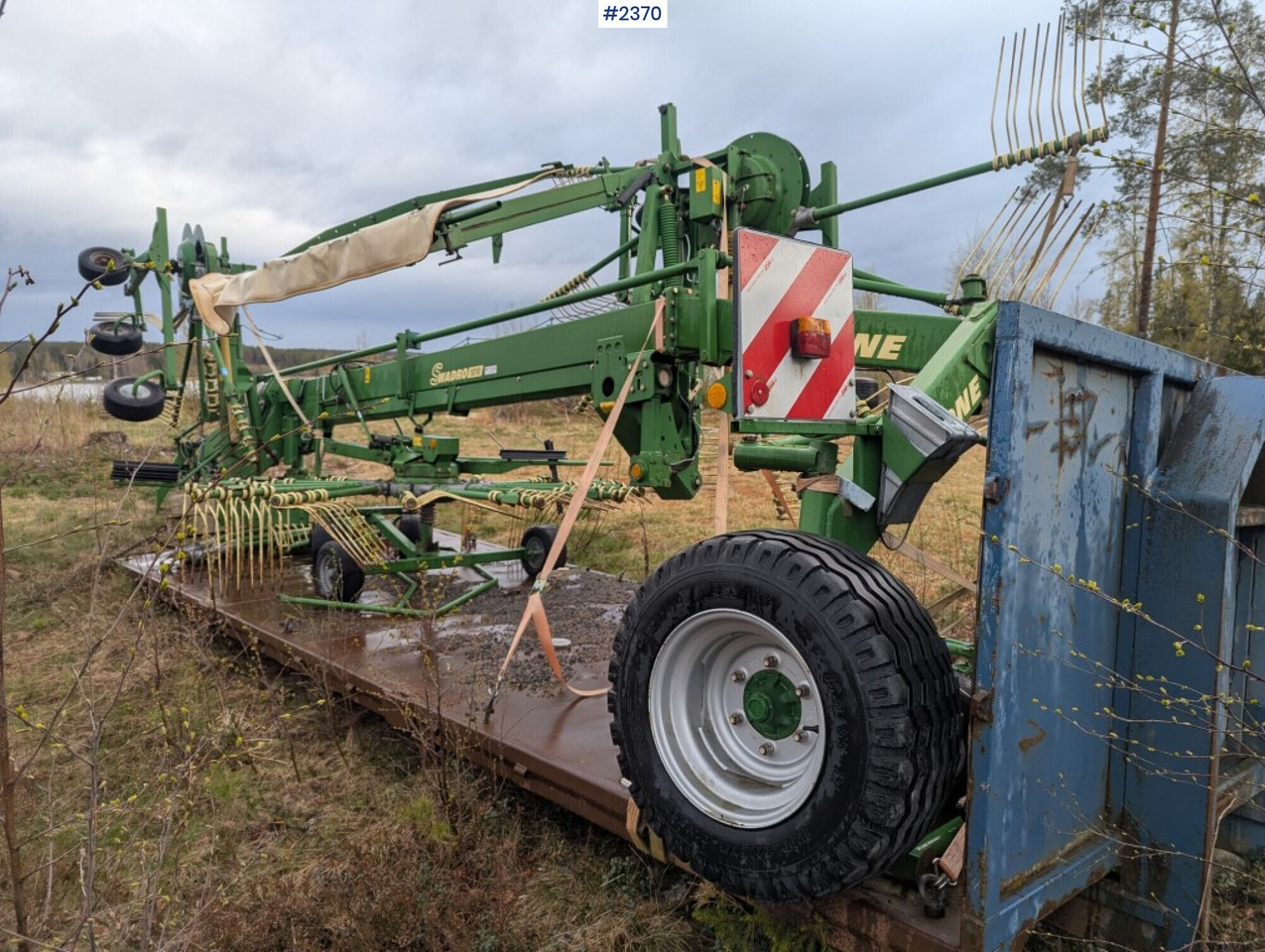 Rotary Rake Krone Swadro 1010 - Stroje na zber krmovín: obrázok 4 Rotary Rake Krone Swadro 1010 - Stroje na zber krmovín: obrázok 4