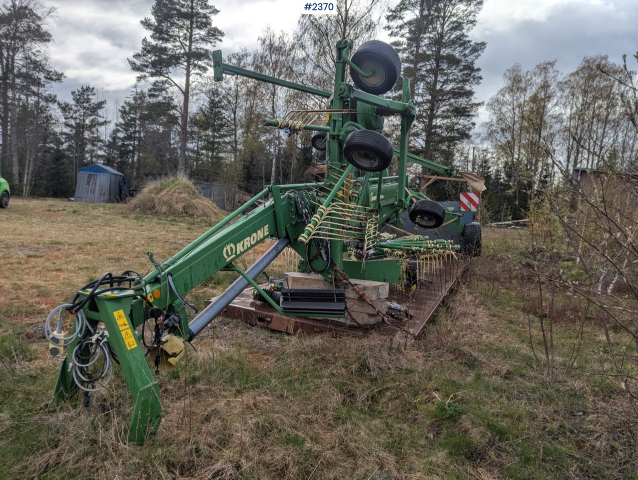 Rotary Rake Krone Swadro 1010 - Stroje na zber krmovín: obrázok 2 Rotary Rake Krone Swadro 1010 - Stroje na zber krmovín: obrázok 2