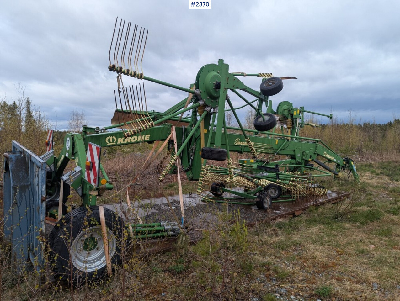 Rotary Rake Krone Swadro 1010 - Stroje na zber krmovín: obrázok 3 Rotary Rake Krone Swadro 1010 - Stroje na zber krmovín: obrázok 3