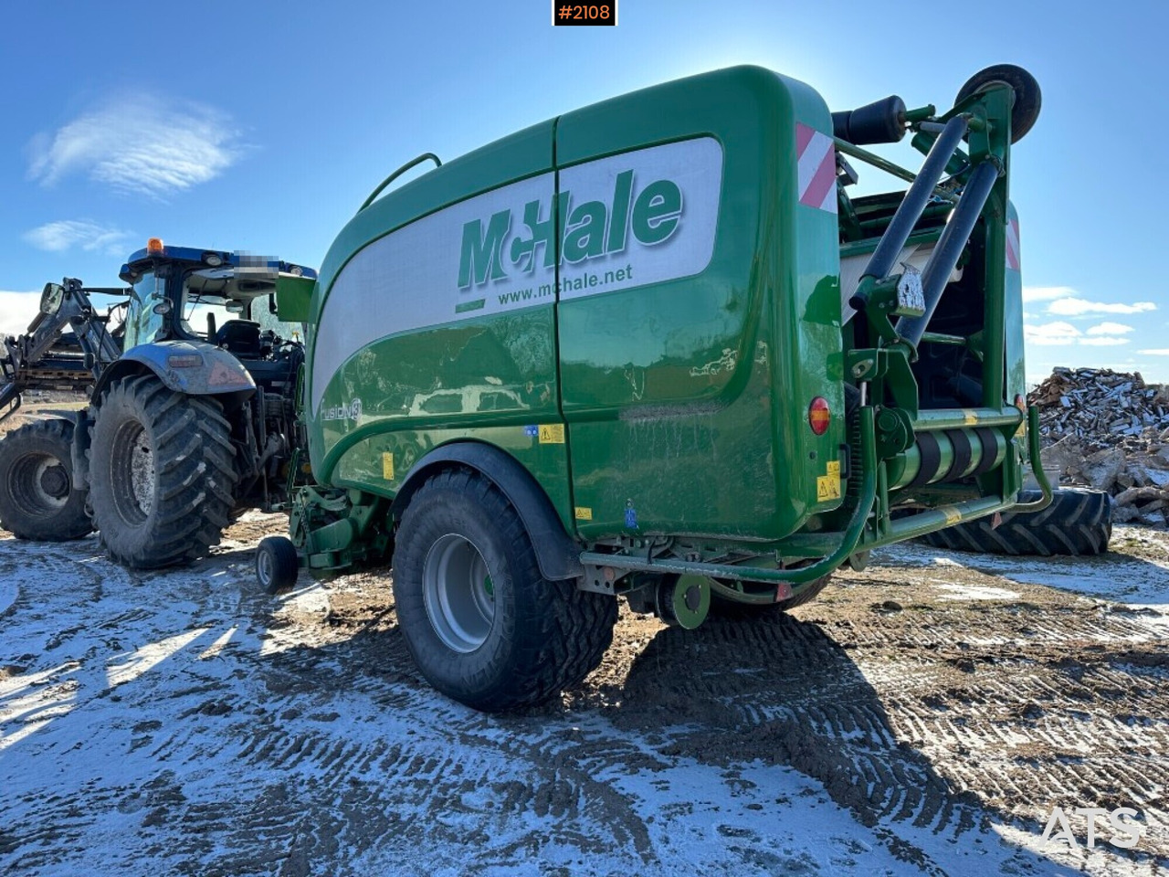 Round baler Mchale fusion 3 only 8490 bales (see video) - Stroje na zber krmovín: obrázok 3 Round baler Mchale fusion 3 only 8490 bales (see video) - Stroje na zber krmovín: obrázok 3
