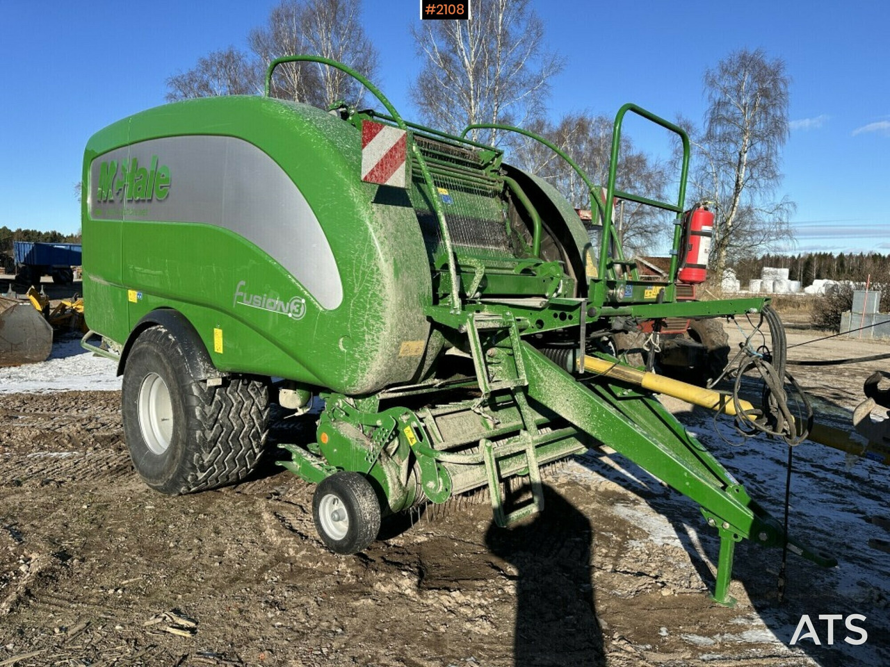 Round baler Mchale fusion 3 only 8490 bales (see video) - Stroje na zber krmovín: obrázok 1 Round baler Mchale fusion 3 only 8490 bales (see video) - Stroje na zber krmovín: obrázok 1